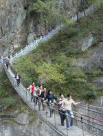 Baiyun Mountain Suspension Bridge